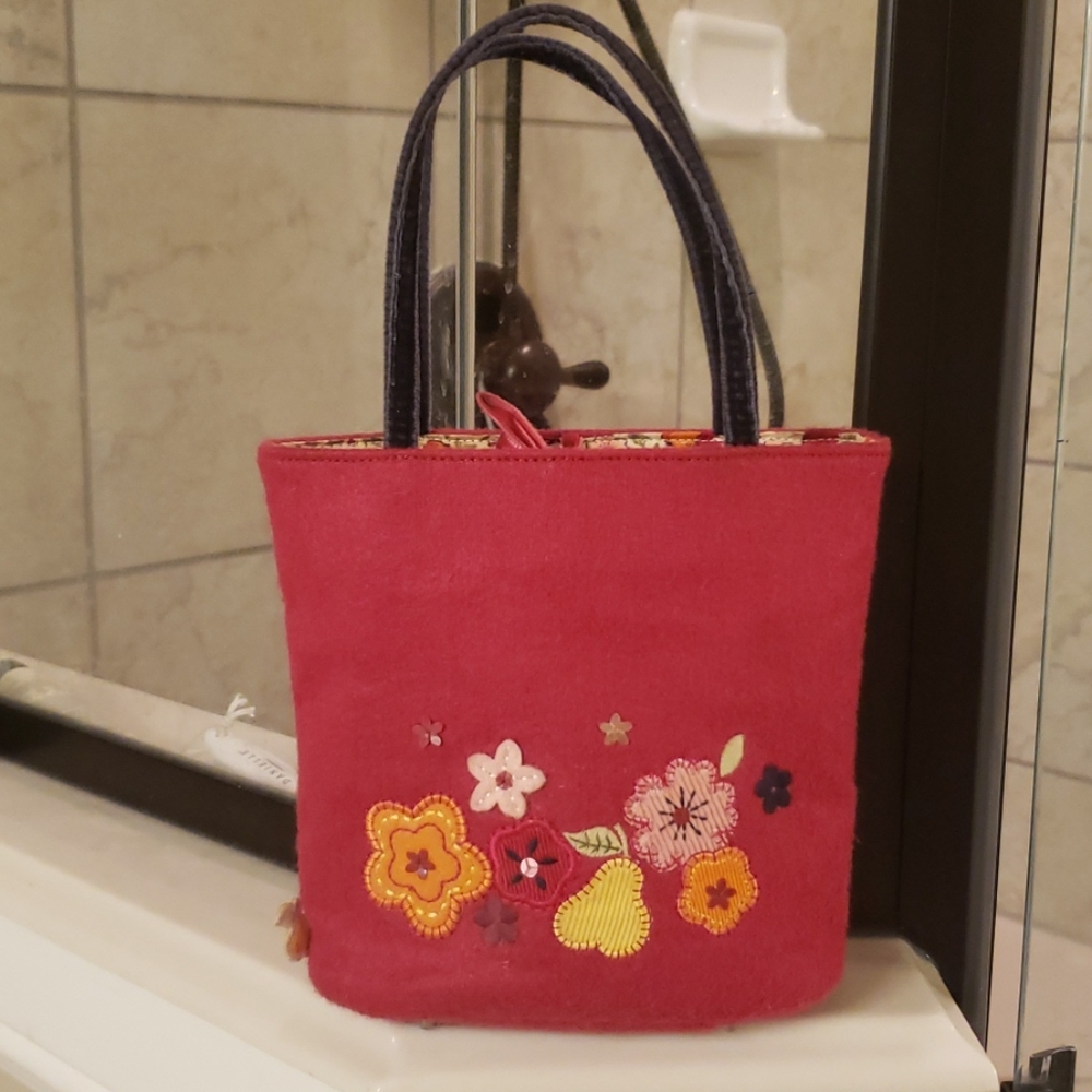 Gymboree Apple For The Teacher Bucket Bag Rare